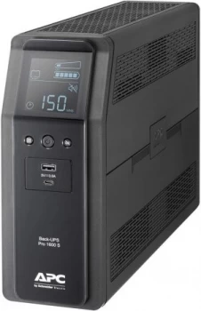 APC Back-UPS Pro BR1600SI - Line-Interactive UPS - 1600VA/960W - 8 x I