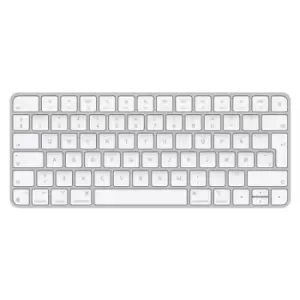Apple Magic keyboard USB + Bluetooth Danish Aluminium White