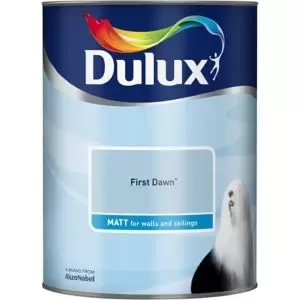 Dulux Walls & Ceilings First Dawn Matt Emulsion Paint 5L