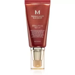 Missha M Perfect Cover BB cream with high sun protection shade No. 27 Honey Beige SPF42/PA+++ 50ml