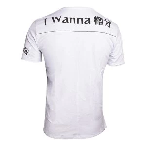 Aggretsuko - Retsuko Rage I Wanna Eat Mens X-Large T-Shirt - White