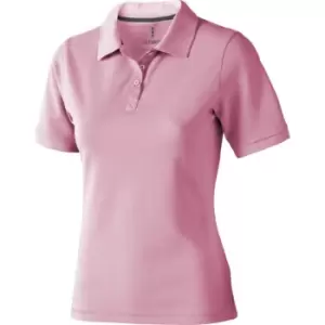 Elevate Calgary Short Sleeve Ladies Polo (XL) (Light Pink)