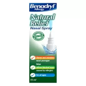 Benadryl Allergy Natural Relief Spray 15Ml