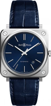 Bell & Ross Watch BRS Blue Steel