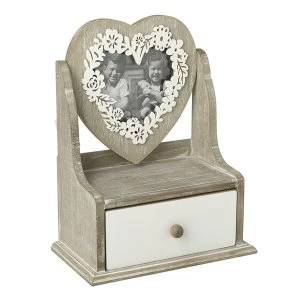 Rustic Floral Frame and Draw By Heaven Sends