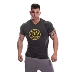 Golds Gym T Shirt Mens - Grey