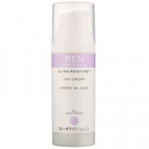 REN Clean Skincare Face Ultra Moisture Day Cream 50ml / 1.7 fl.oz.