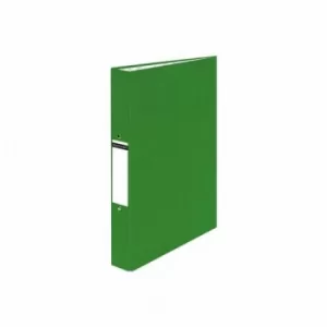 ValueX Ring Binder Paper on Board 2 O-Ring A4 19mm Rings Green (Pack 1