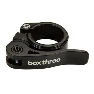 Box Three Quick Release Seat Clamp 25.4mm Black