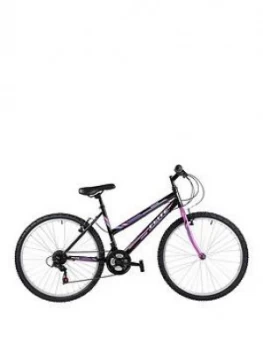 Flite Rapide Ladies Mountain Bike 17" Frame, Black/Purple, Women