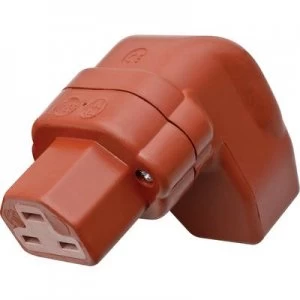 Hot wire connector 444 Series mains connectors 444 Socket right angle