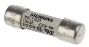 Siemens, 20A Cartridge Fuse, 10 x 38mm