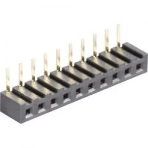 MPE Garry 159 1 004 0 NFX YS0 Socket Connector Angled Number of pins 1 x 4 Nominal current details 1.5 A
