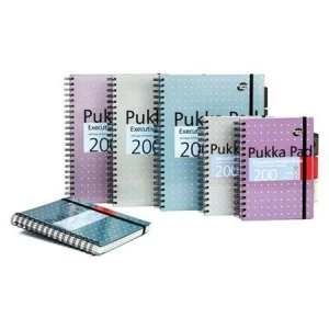 Pukka Pad A5 Executive Project Book Metallic