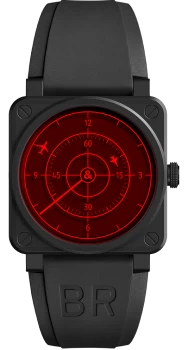 Bell & Ross Watch BR 03 92 Red Radar Ceramic Limited Edition