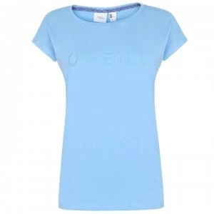 ONeill Essential T Shirt Ladies - Blue Heven