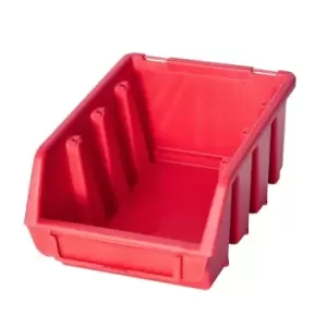 Patrol Group Ergo M Box Plastic Parts Storage Stacking 116 x 161 x 75mm - Red, P