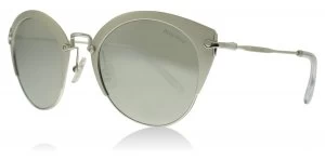 Miu Miu MU53RS Sunglasses Sand Silver VAE2B0 52mm