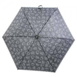 Totes Raindrops Supermini Cat Print Umbrella