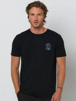 Animal Delux Slave To Graphic T-Shirt - Black, Size XS, Men