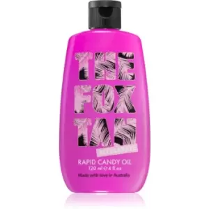 The Fox Tan Rapid Candy nourishing sunscreen oil without SPF 120 ml