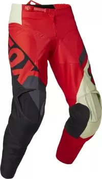 FOX 180 Xpozr Motocross Pants, black-red, Size 34, black-red, Size 34
