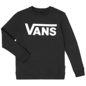 Vans VANS CLASSIC CREW boys's Childrens sweatshirt in Black - Sizes 8 / 10 years,10 / 12 years,12 / 14 years,16 years