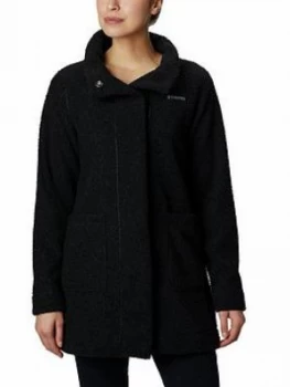 Columbia Panorama Long Jacket, Black, Size L, Women