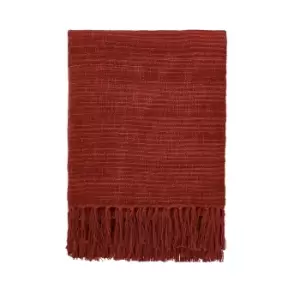 William Morris Crown Imperial Woven Throw, Red