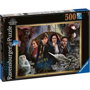 Ravensburger Fantastic Beasts - The Crimes of Grindelwald 500 Piece Jigsaw Puzzle
