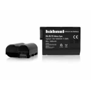 Hahnel HL-EL15a/b Battery Replacement for Nikon EN-EL15