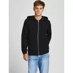 Hill Cotton Hooded Cardigan with Zip Fastening