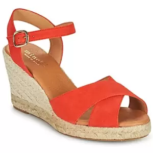 Minelli OMELLA womens Sandals in Red,4,5,5.5,6.5,7