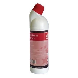 5 Star Facilities 1 Litre Thickened Bleach