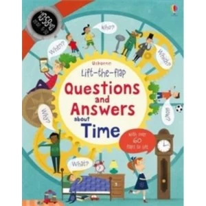 Lift-The-Flap Questions and Answers About Time by Katie Daynes (Board book, 2016)