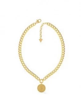 Guess Coin Chain Necklace