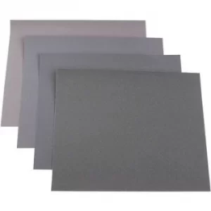 kwb 812316 Sandpaper sheet set Grit size 40, 100, 150, 180 (L x W) 280 mm x 230 mm 50 pc(s)