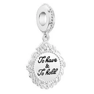 Chamilia Sterling Silver To Have & To Hold Charm