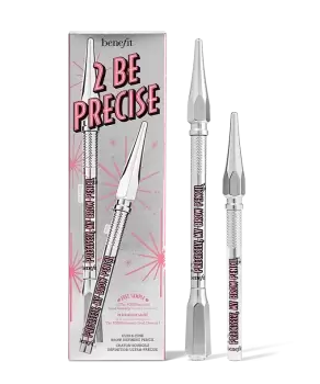 Benefit Cosmetics 2 Be Precise Defining Eyebrow Pencil Value Set, in Colour: Neutral Medium Brown, Size: Kit
