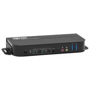 Tripp Lite B005-HUA2-K 2-Port HDMI/USB KVM Switch - 4K 60 Hz HDR HDCP 2.2 IR USB Sharing USB 3.0 Cables