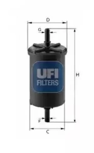 31.948.00 UFI Fuel Filter Petrol