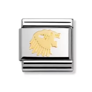Nomination Classic Gold Leo Symbol Charm