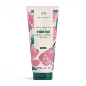 The Body Shop British Rose Lotion-to-milk 200ml British Rose Lotion-to-milk 200ml