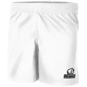 Rhino Unisex Adult Auckland Shorts (S) (White)