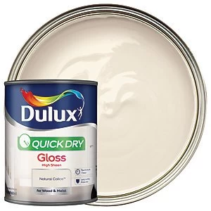 Dulux Quick Dry Natural Calico Gloss High Sheen Paint 750ml