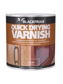 Blackfriar Blackfriar Quick Drying Interior Varnish Clear Matt 500Ml