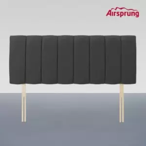 Airsprung Corston Small Double Linoso Headboard - Charcoal
