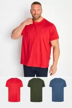 3 Pack Cotton T-Shirts