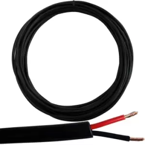 10m Outdoor Garden Speaker Wire Cable 1.5mmA² Stranded OFC Copper Flex Reel 100V