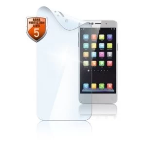 Hama 00178937 Y6 Screen Protector for Huawei Y6, Dust Resistant, Transparent, Pack of 2